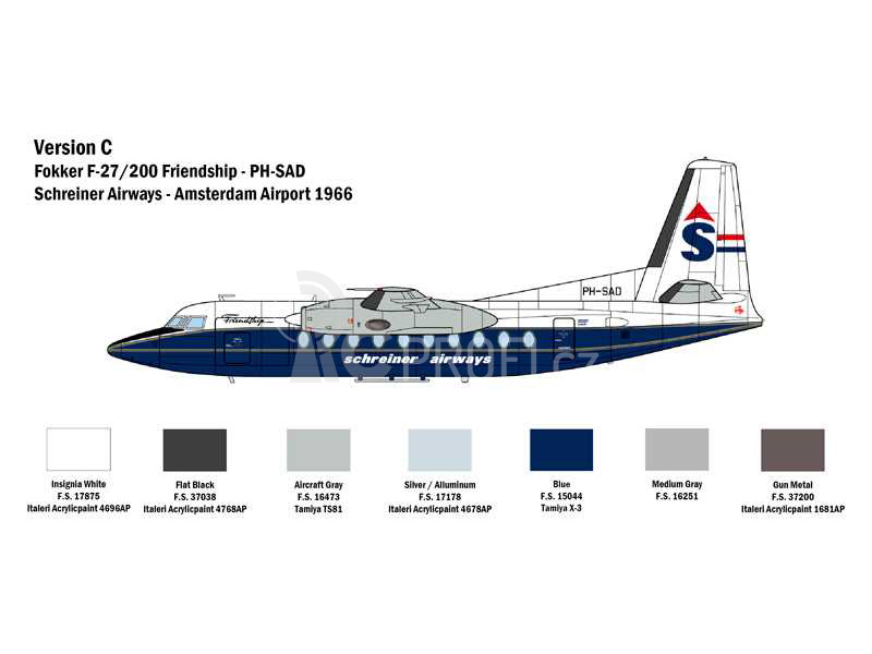 Italeri Fokker F 27 Friendship (1:72)