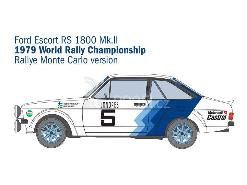 Italeri Ford Escort RS1800 Mk. II (1:24)