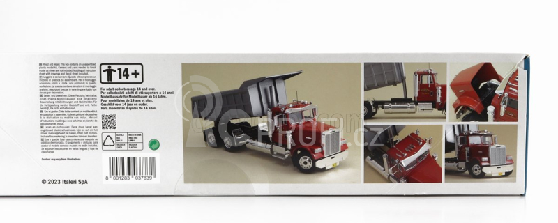 Italeri Freightliner Flc Heavy Dumper Truck 3-assi 1996 1:24 /