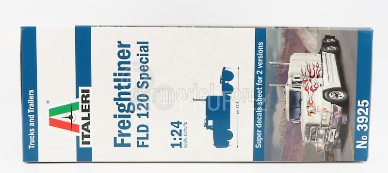 Italeri Freightliner Fld120 Special Tractor Truck 3-assi 1986 1:24 /