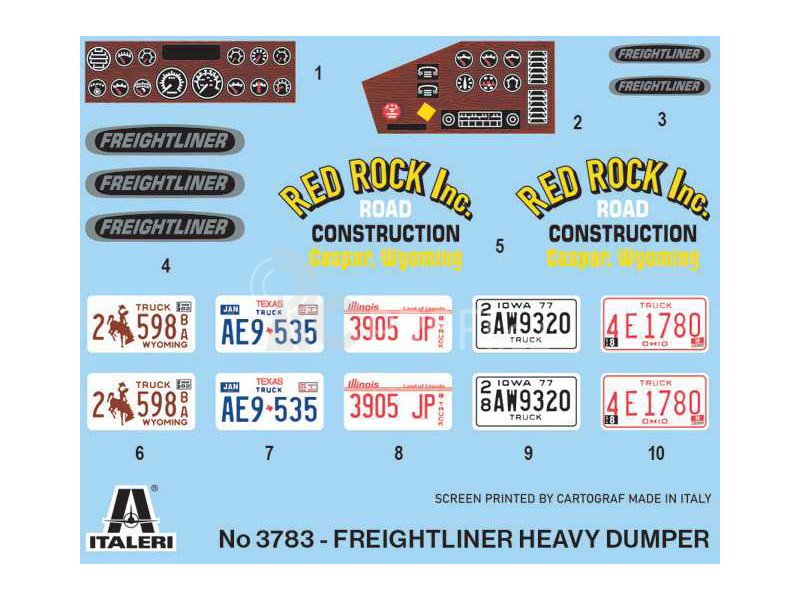 Italeri Freightliner Heavy Dumper Truck (1:24)