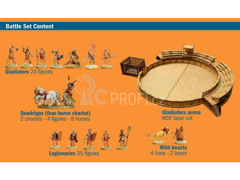 Italeri Gladiators fight (1:72)