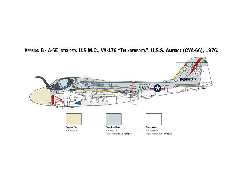 Italeri Grumman A-6E Tram Intruder (1:72)