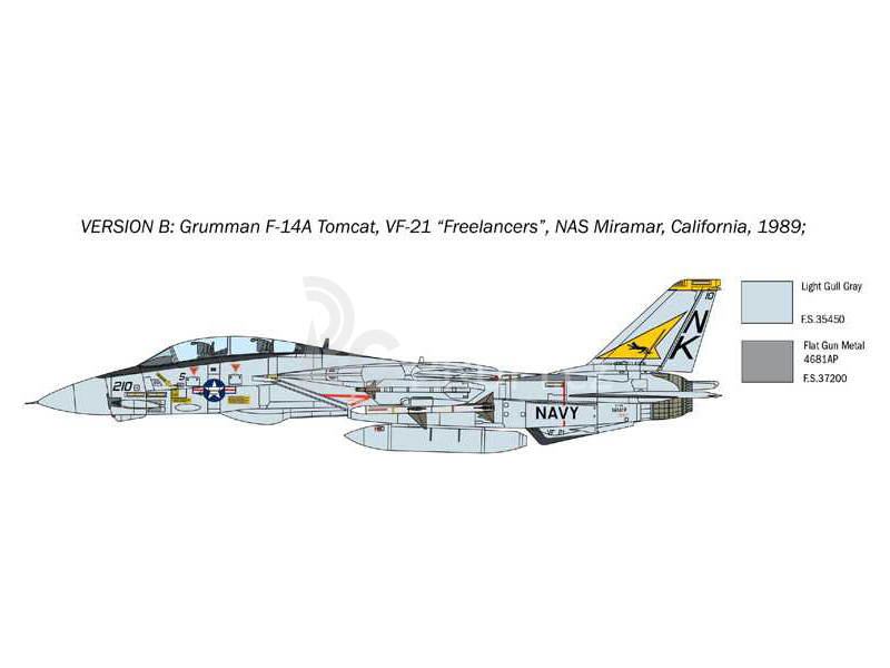 Italeri Grumman F-14A Tomcat (1:72)