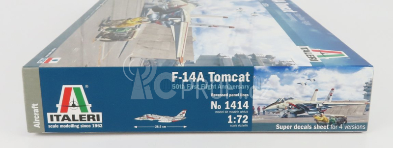 Italeri Grumman F-14a Tomcat Military Airplane 1974 1:72 /
