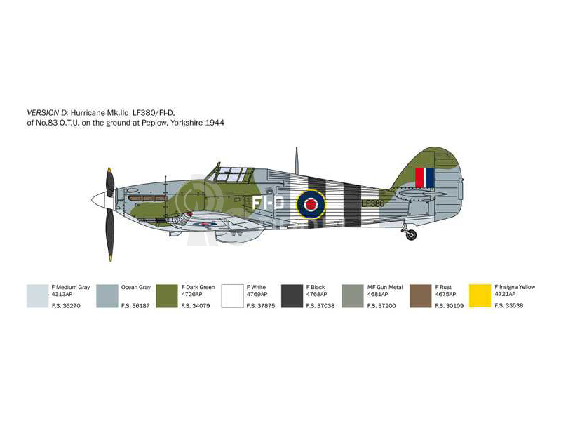 Italeri Hawker Hurricane Mk.II C (1:48)