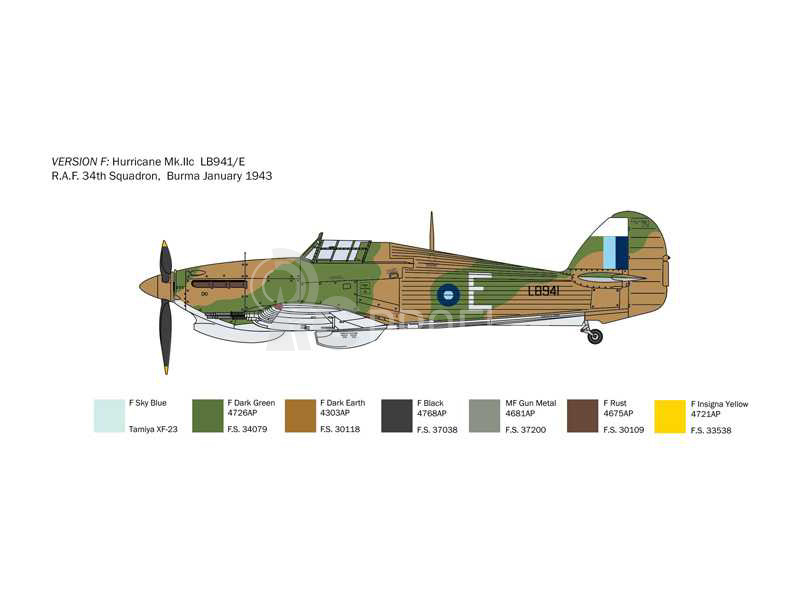 Italeri Hawker Hurricane Mk.II C (1:48)