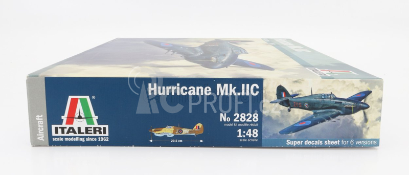 Italeri Hawker Hurricane Mkiic Military Airplane 1941 1:48 /