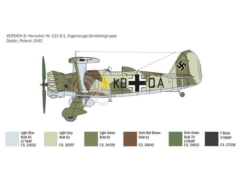 Italeri Henschel Hs 123 (1:48)