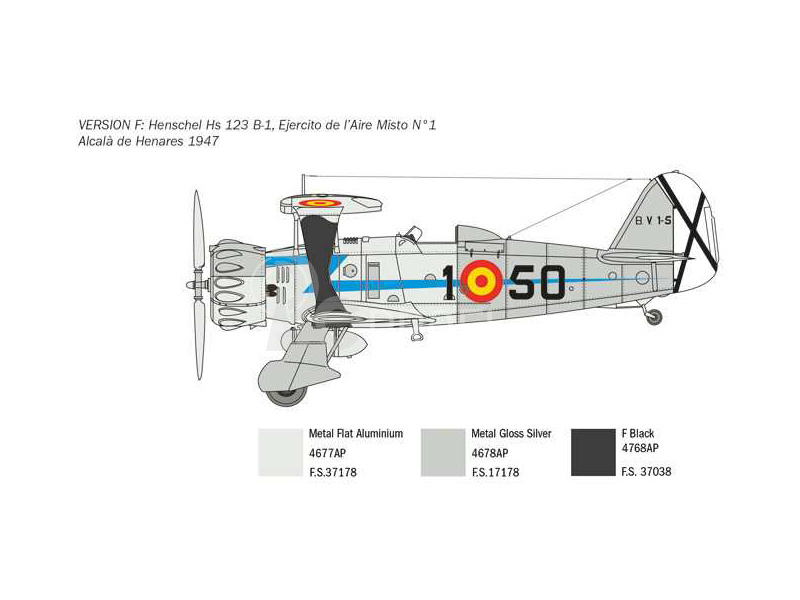 Italeri Henschel Hs 123 (1:48)