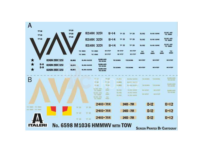 Italeri Humvee HMMWV M966 TOW Carrier (1:35)