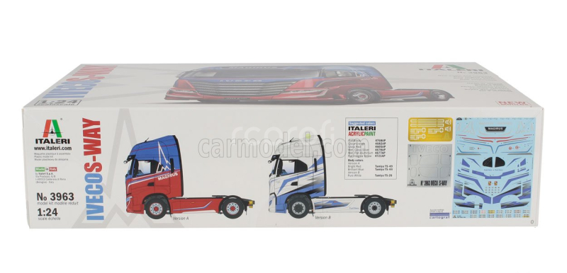 Italeri Iveco fiat S-way S460 Magirus Tractor Truck 2-assi 2022 1:24 /