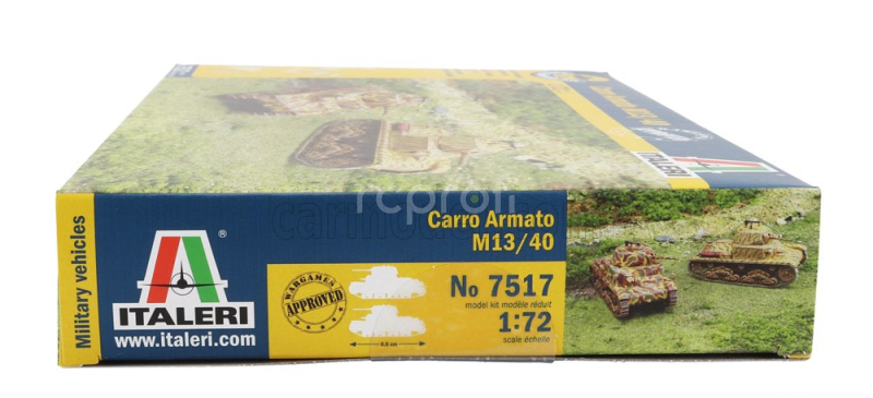 Italeri Iveco fiat Tank Ansaldo M13/40 Military 1942 1:72 /