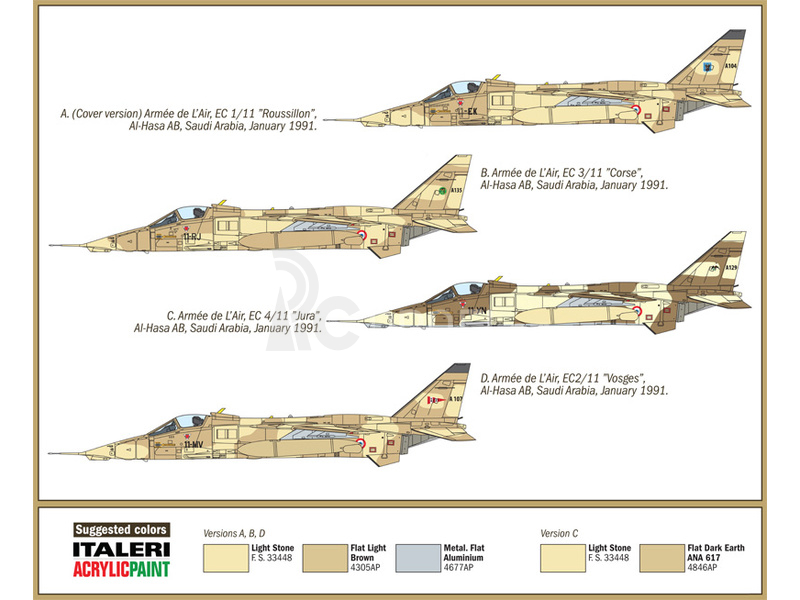 Italeri Jaguar A (1:72)