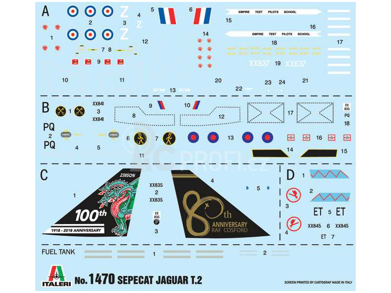 Italeri Jaguar T.2 R.A.F. Trainer (1:72)