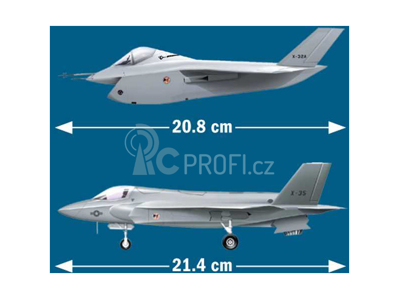 Italeri JSF Program X-32A a X-35B (1:72)
