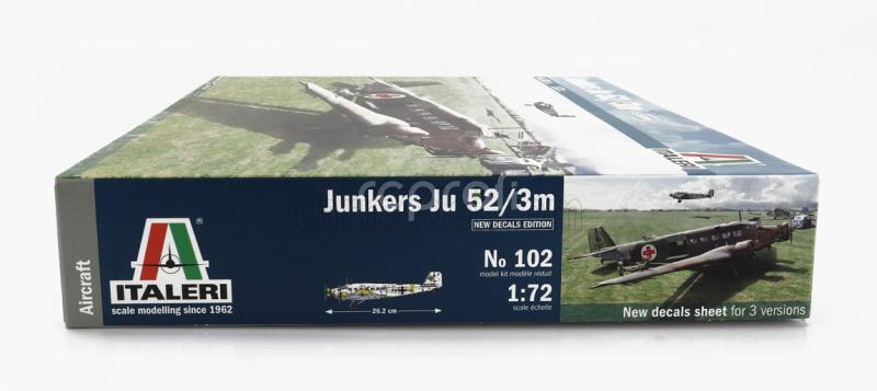 Italeri Junkers Ju-52/3m Military Airplane 1935 1:72 /