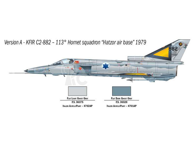 Italeri Kfir C.2/C.7 (1:72)