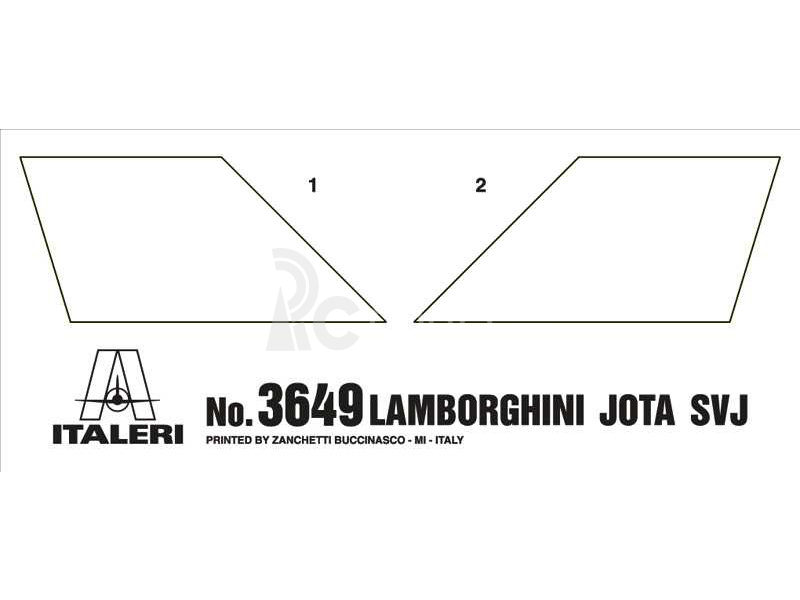 Italeri Lamborghini Miura Jota SVJ (1:24)