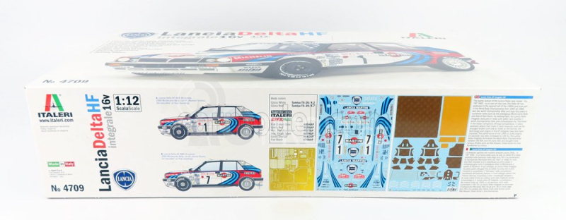 Italeri Lancia Delta Hf Integrale Martini 16v N 1 + Delta Hf Integrale 16v Martini N 7 1:12
