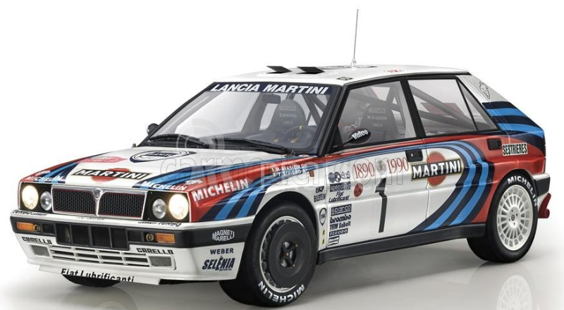 Italeri Lancia Delta Hf Integrale Martini 16v N 1 + Delta Hf Integrale 16v Martini N 7 1:12