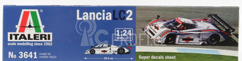 Italeri Lancia Lc2 Team Lancia Martini N 4 Campionato Sport Prototipi 1985 1:24