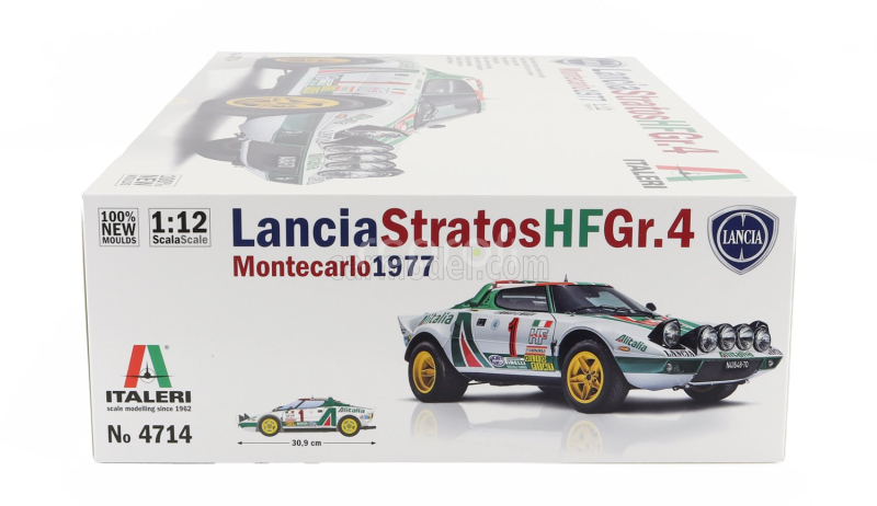 Italeri Lancia Stratos Hf Alitalia Gr.4 (night Version) N 1 Winner Rally Montecarlo 1977 Sandro Munari - Silvio Maiga + Stratos Hf Street Version 1974 1:12 /