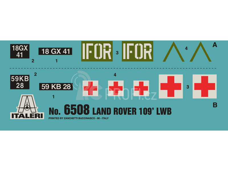 Italeri LAND ROVER 109 LWB (1:35)