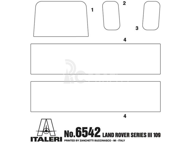 Italeri Land Rover III 109 Guardia Civil (1:35)