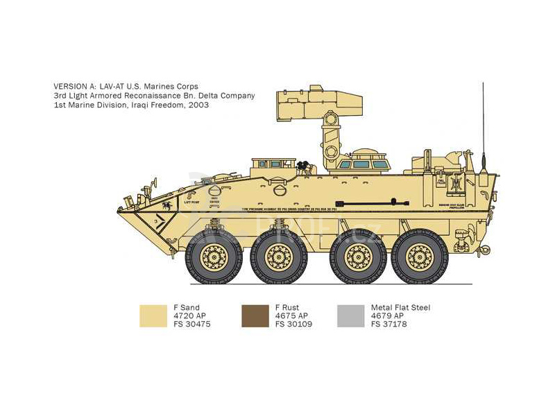 Italeri LAV-25 AT (1:35)