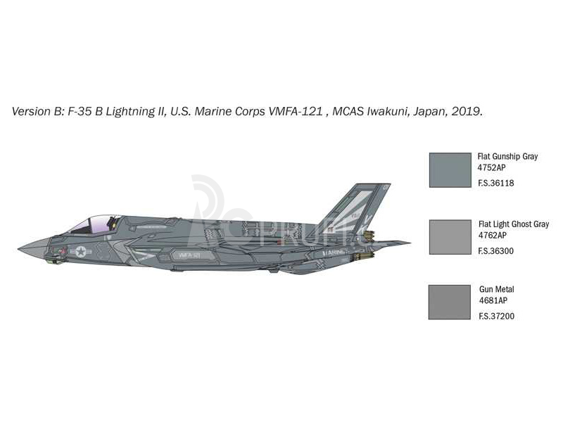 Italeri Locheed F-35 B Lightning II STOVL (1:72)