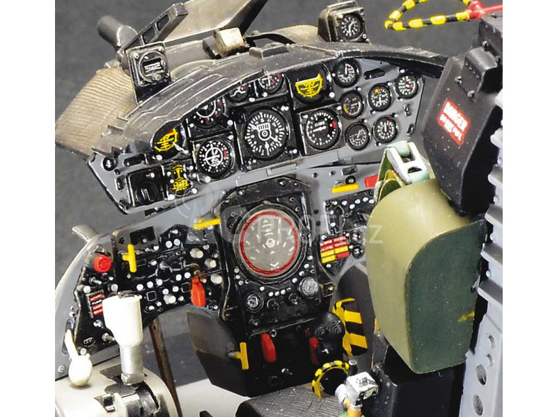 Italeri Lockheed F-104 G Starfighter - kokpit (1:12)
