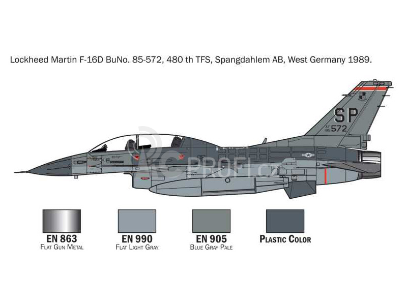 Italeri Lockheed F-16 C/D Night Falcon (1:72)