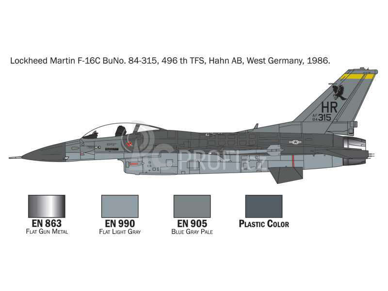 Italeri Lockheed F-16 C/D Night Falcon (1:72)