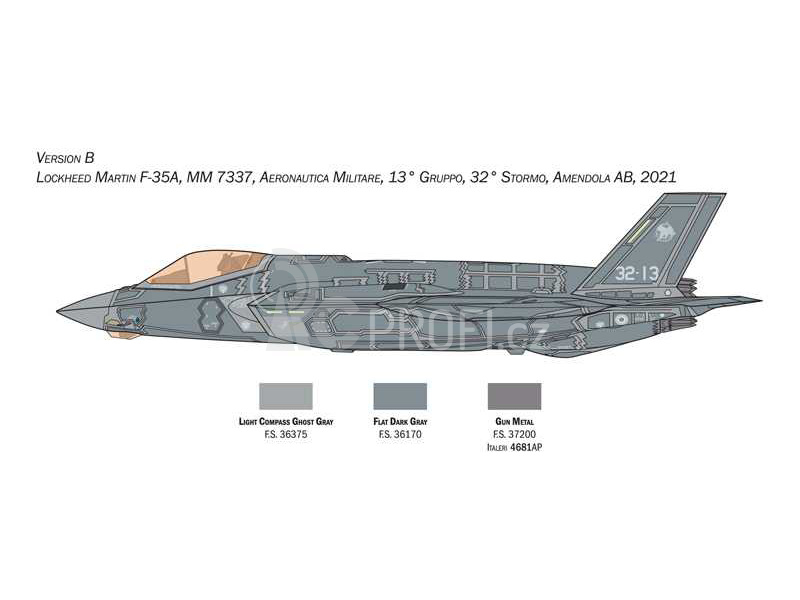 Italeri Lockheed F-35A Lightning II (Beast Mode) (1:72)