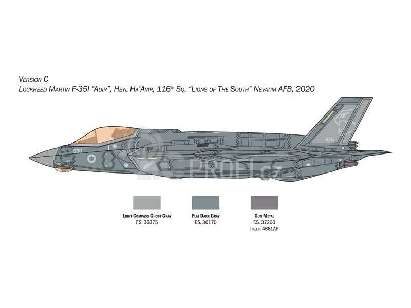 Italeri Lockheed F-35A Lightning II (Beast Mode) (1:72)