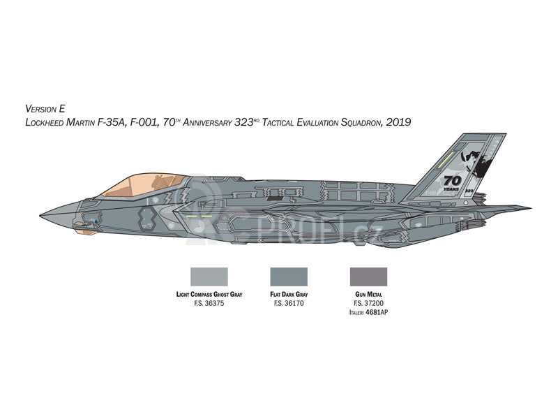 Italeri Lockheed F-35A Lightning II (Beast Mode) (1:72)