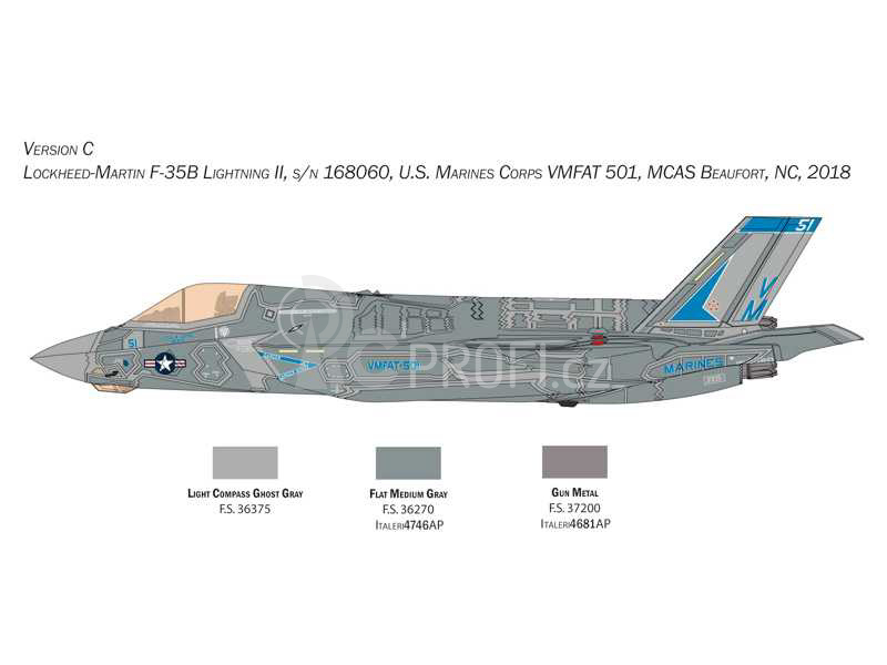 Italeri Lockheed F-35B STOVL version (1:48)