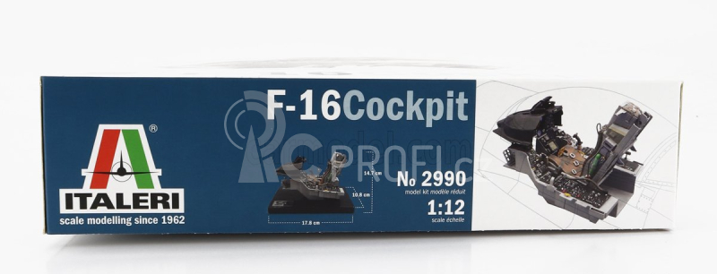 Italeri Lockheed martin Cockpit F-16 Military Airplane 1978 1:12 /