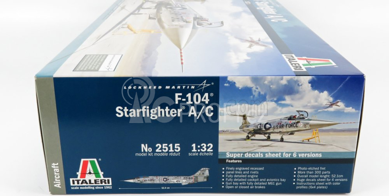 Italeri Lockheed martin F-104g Starfighter Usa Air Force 1:32 /