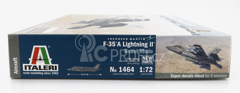 Italeri Lockheed martin F-35 A Lighting Ii Military Airplane 2011 1:72 /