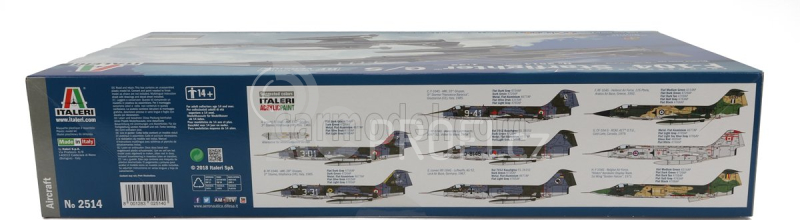 Italeri Lockheed martin Tf-104 G/s Starfighter Military Airplane 1958 1:32 /