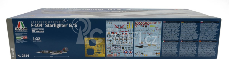 Italeri Lockheed martin Tf-104 G/s Starfighter Military Airplane 1958 1:32 /