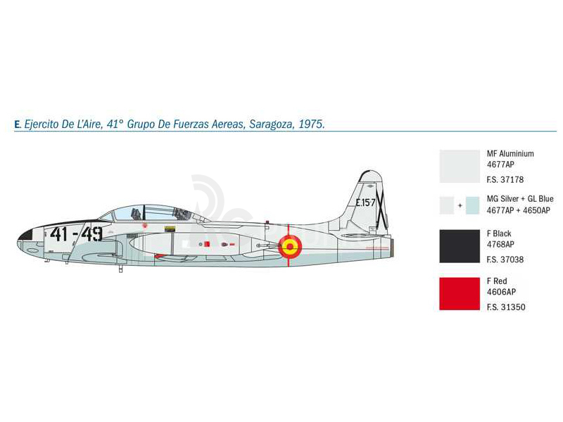 Italeri Lockheed T-33A Shooting Star (1:72)