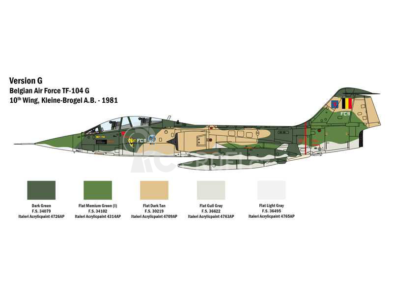 Italeri Lockheed TF-104 G Starfighter (1:32)