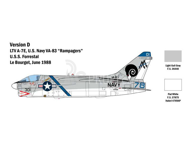 Italeri LTV A-7E Corsair II (1:48)