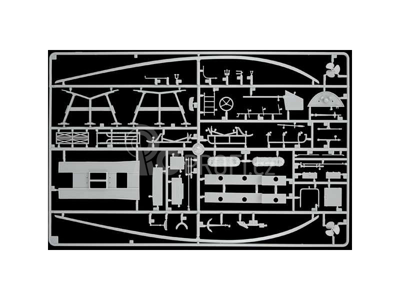 Italeri M.A.S. 563/568 s posádkou (1:35)