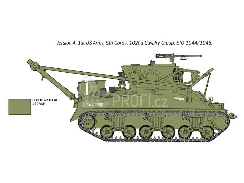 Italeri M32B1 obrbněné vozidlo (1:35)