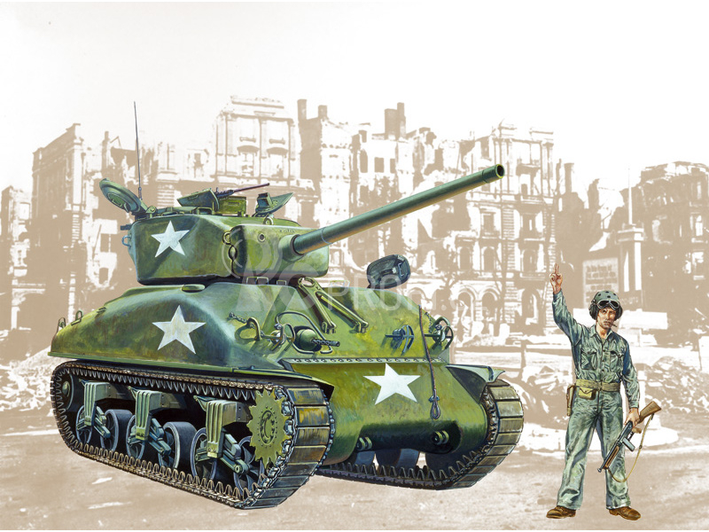 Italeri M4 A1 Sherman (1:35)