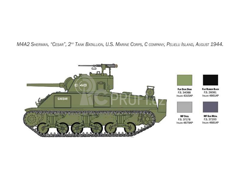 Italeri M4 Sherman U.S. Marine Corps (1:35)